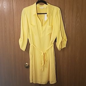 New York and Company shirt dress